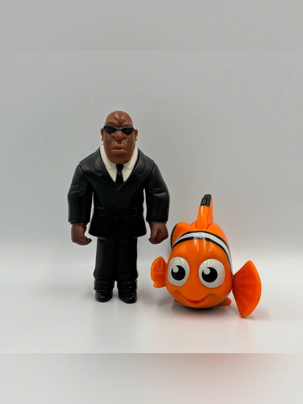 RARE Y2K Vintage Disney Mcdonalds Toy Lot- Lilo & Stitch Mr Bubbles Finding Nemo